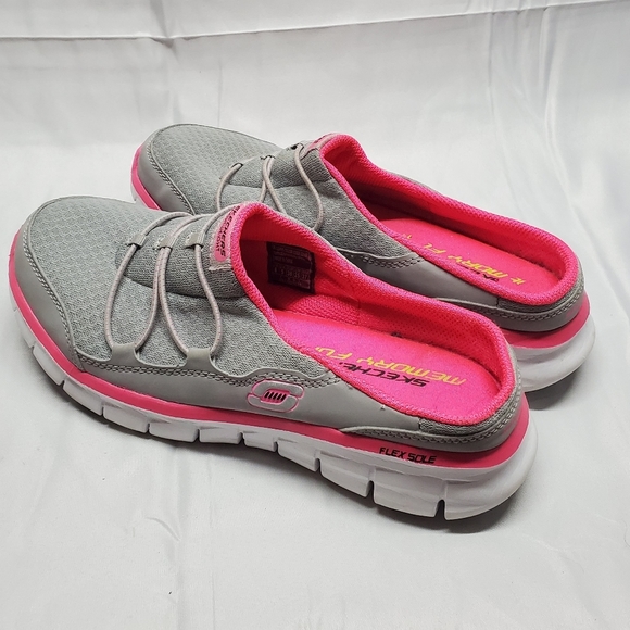 Skechers Flex Sole Synergy Mule Sneaker memory foam size 8 sku sb3 item 18 - Picture 6 of 10